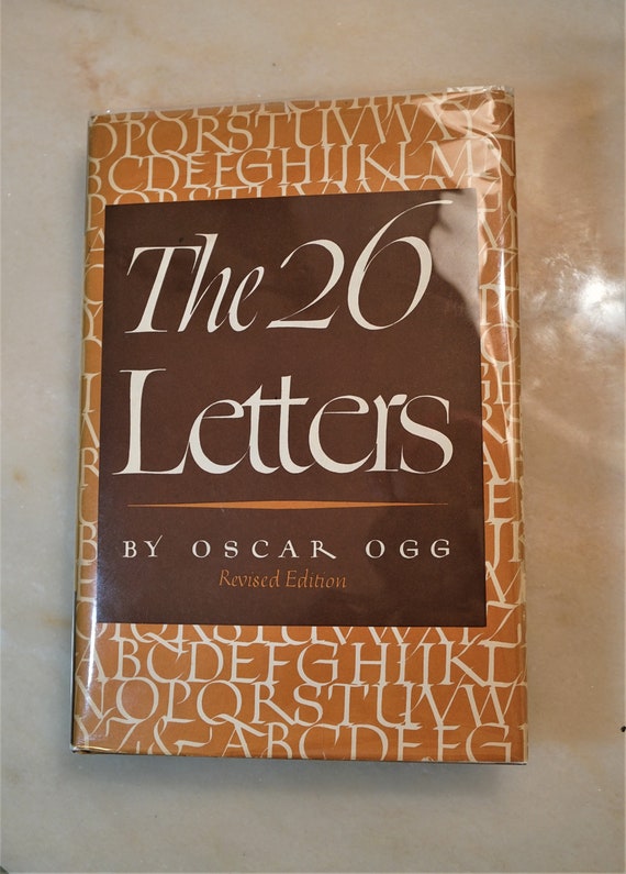 The 26 Letters by Oscar Ogg