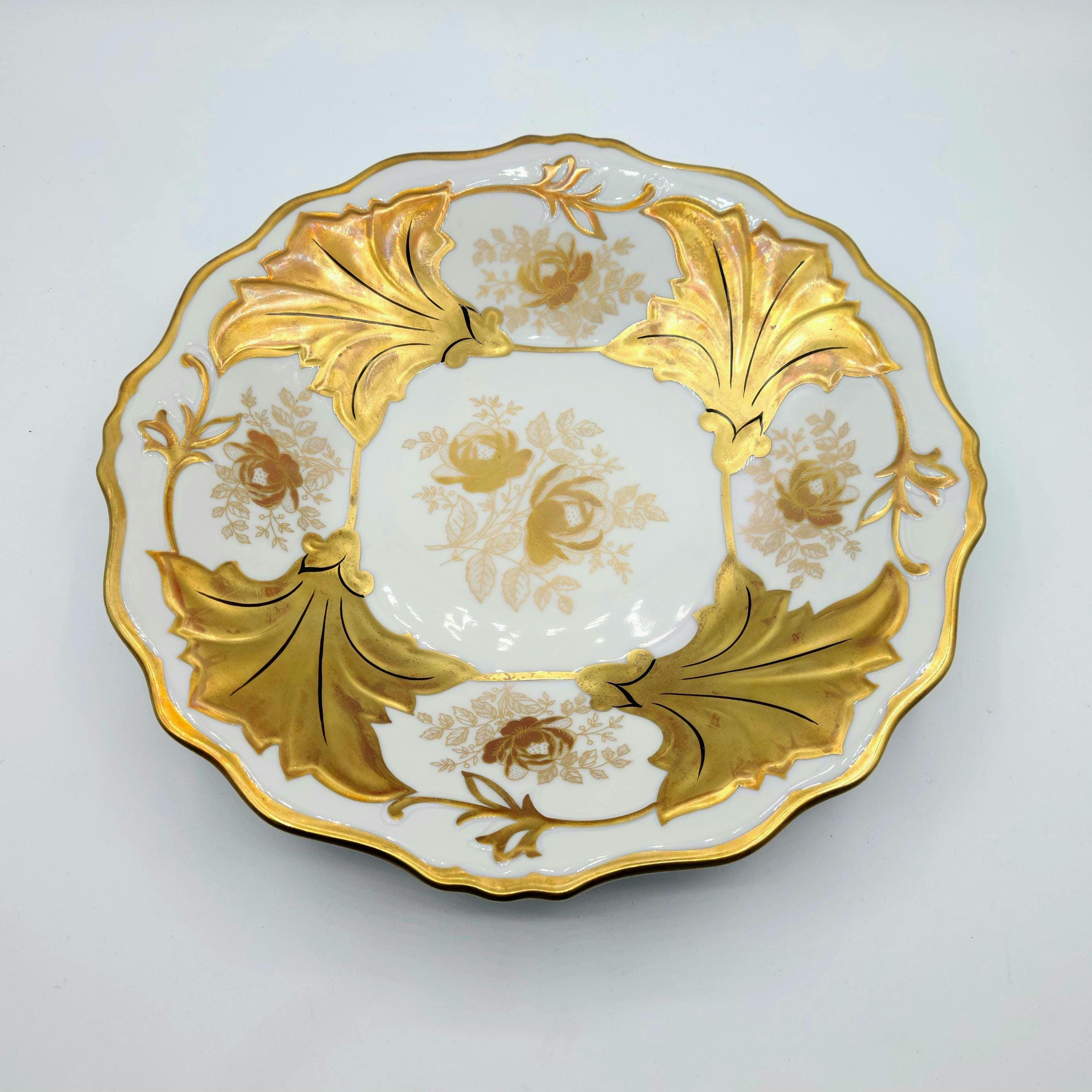 Weimar Porcelain アンティーク皿 Weimar porzellan - Etsy Polska