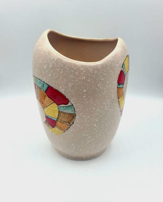 Mid Century Canadian Pottery Vase | By Herta Gertz | BC Ceramics | 1950s | Abstract Ceramic Vase | Collectible | Home Decor