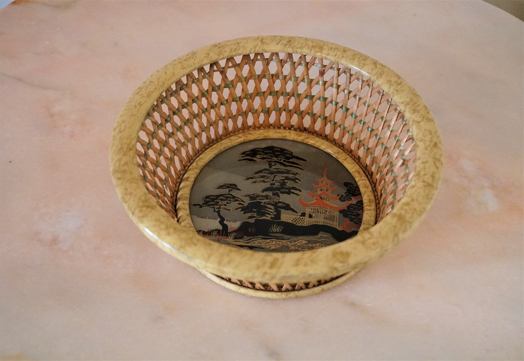 West German Bread Basket Made in the US Zone Germany Etsy