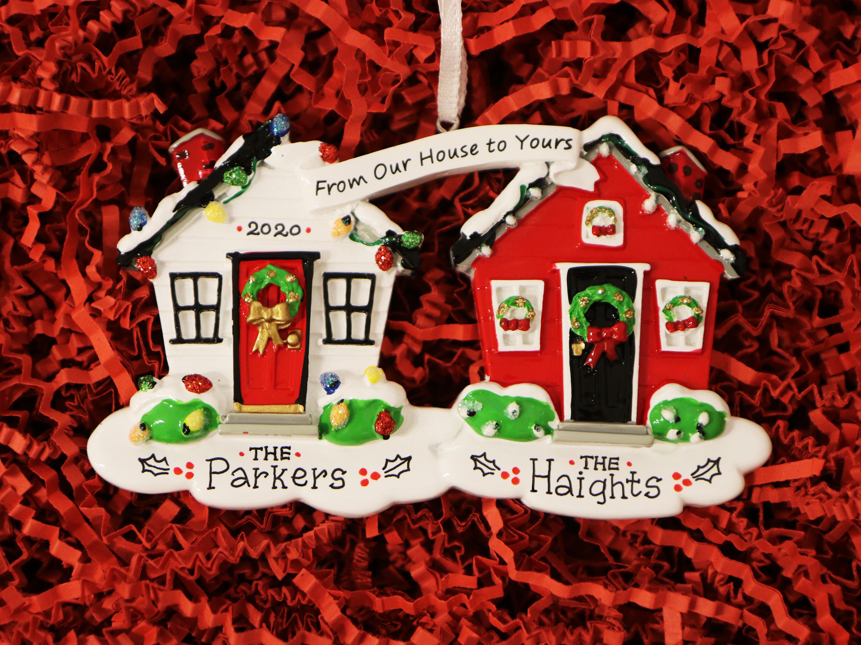 From Our House to Yours Ornament Personalized Home Ornament - Etsy