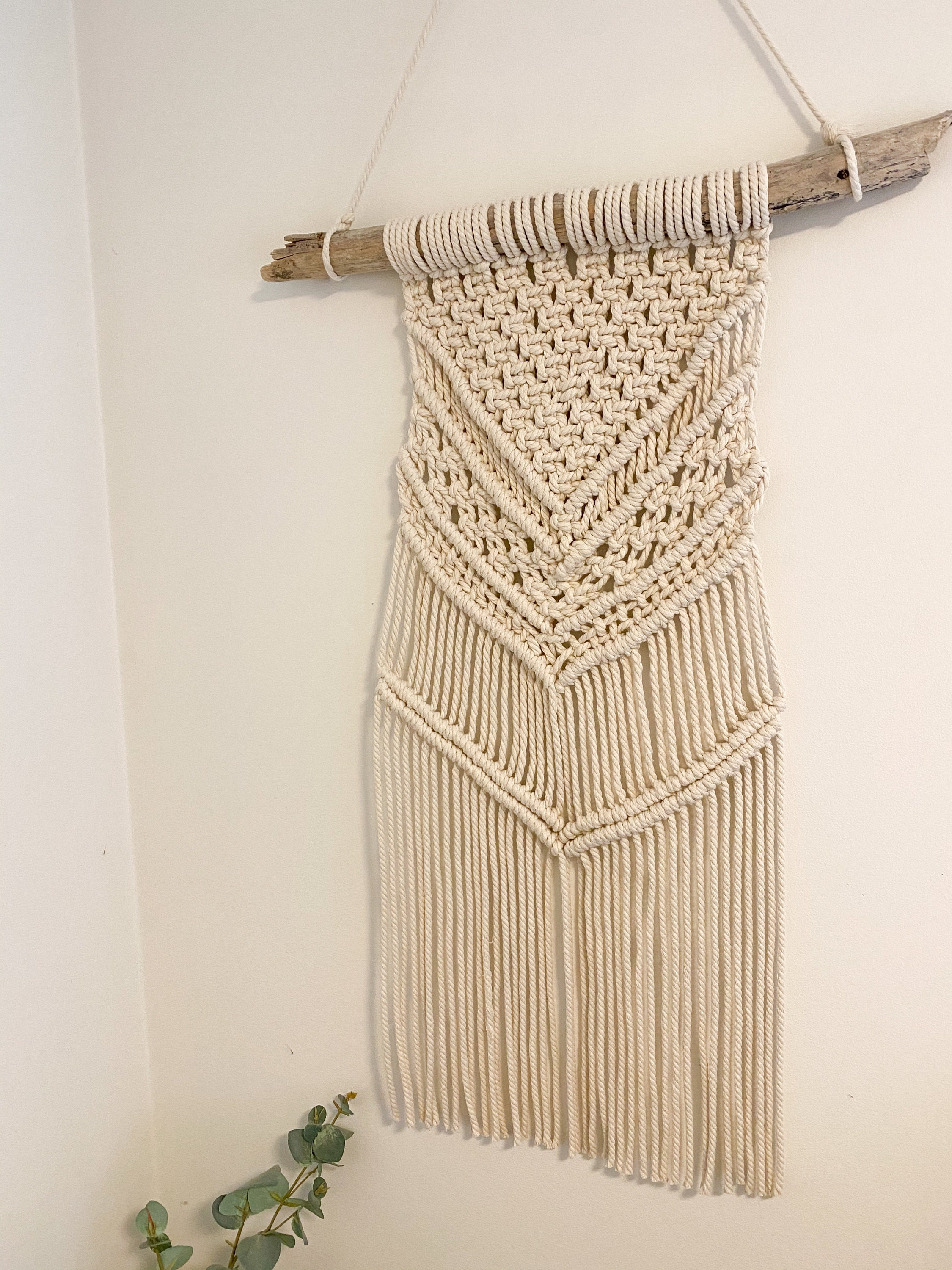 COASTAL Macrame Wall Hanging Beach Desert Decor Boho Etsy