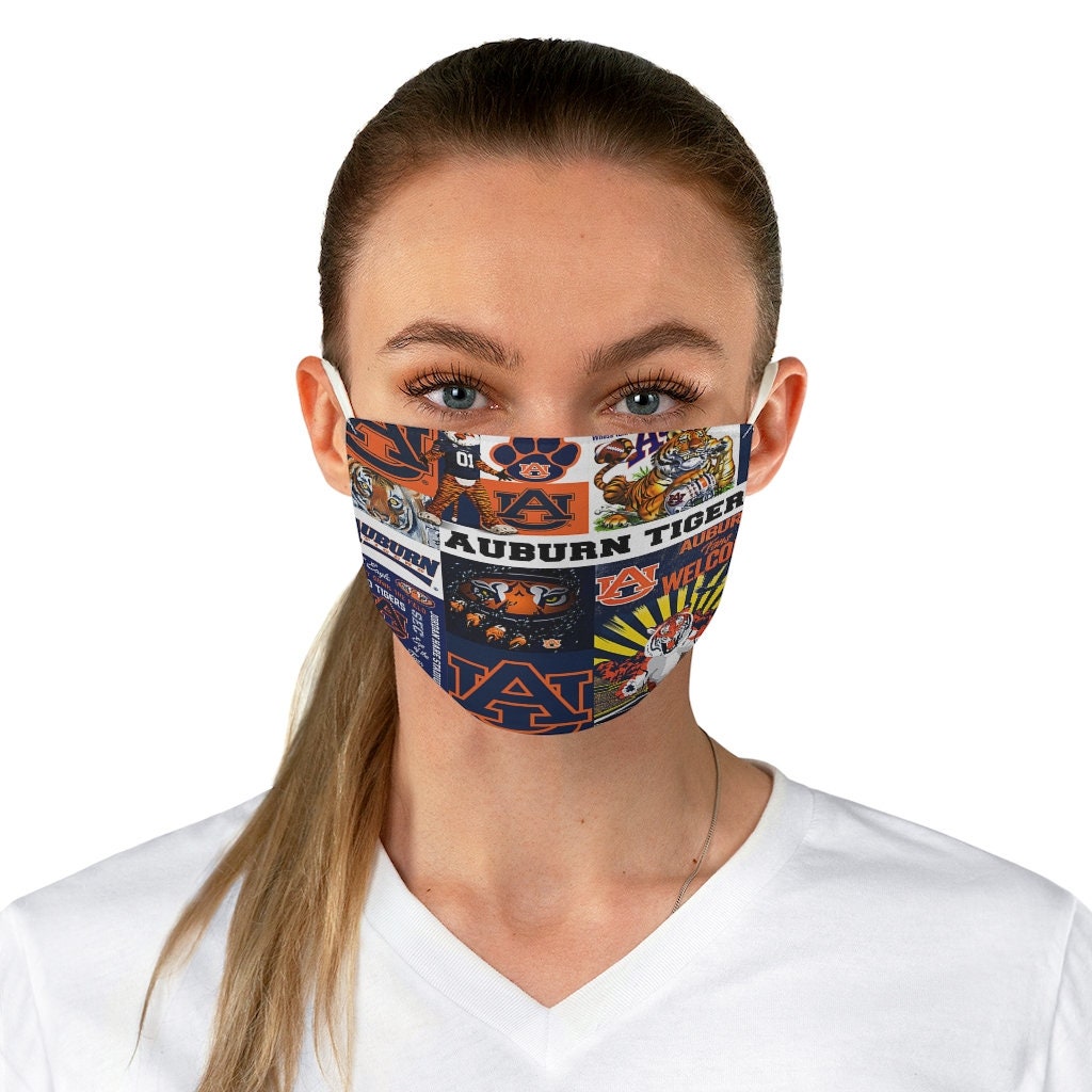 Auburn Face Mask Auburn Tigers Mask Fashion mask Etsy