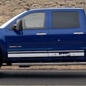 Mirage 4x4 Decals 3M Vinyl Sticker Graphic Stripe Chevrolet Silverado Crew Cab