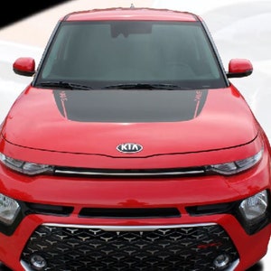 Hood & Rocker Decals Fits: 2020 - 2024 KIA SOUL  Stripes Souled Body Vinyl Graphics