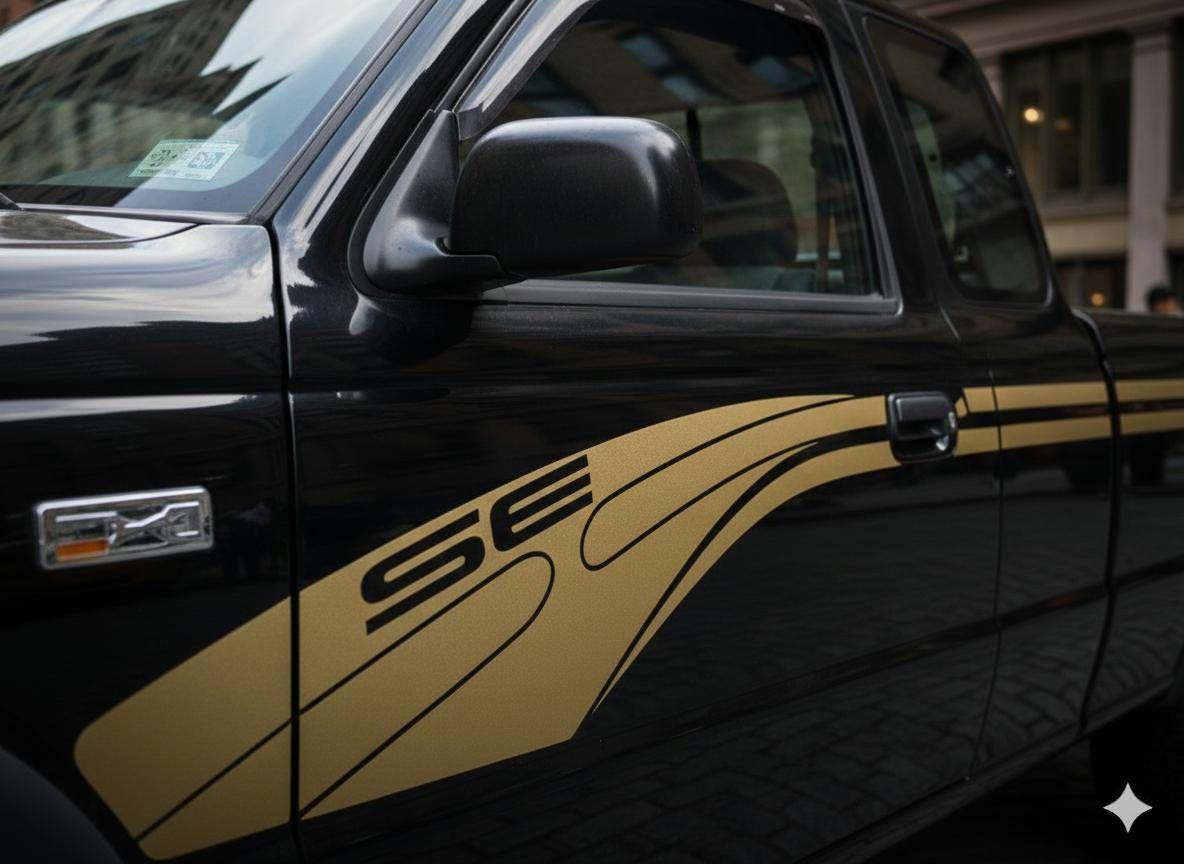 Accent Stripes Fits: 1994 - 1997 Mazda B-series Pickup Truck