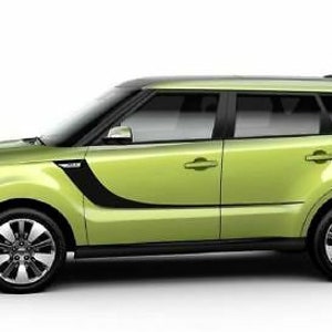 Hockey Stripe Kit Fits: 2014-2019 Kia Soul Graphic Decal 3M