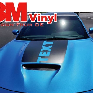Hood Stripe Fits 2015-2023 Dodge Charger Graphic Decal Daytona Hemi RT SRT 392 Hellcat Mopar 3M
