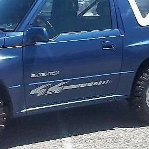 SUZUKI SIDEKICK JX 4x4 Decals Sticker Graphic