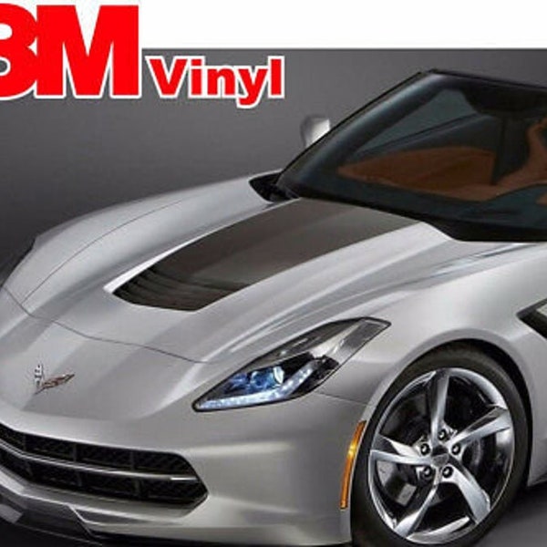 stingray hood decal Fits: 2014 - 2018 corvette c7 stingray hood decal stripe 3m vinyl