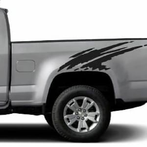 Mud Splash 3M Vinyl Sticker Graphic Decal Stripe Truck Bed Chevy Colorado Ford