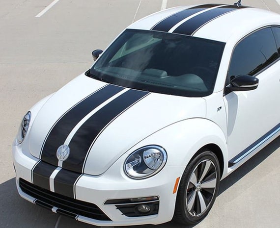 Rally Racing Stripes Fits: Volkswagen Beetle Vinyl - Etsy Israel