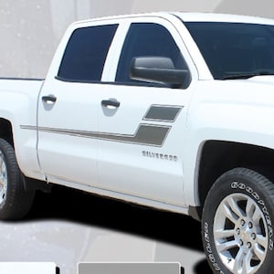 Speed XL Stripe Fits: 2000-2021 Truck Vinyl Graphics Kit Stripes Decals Sierra Silverado F-150 3M