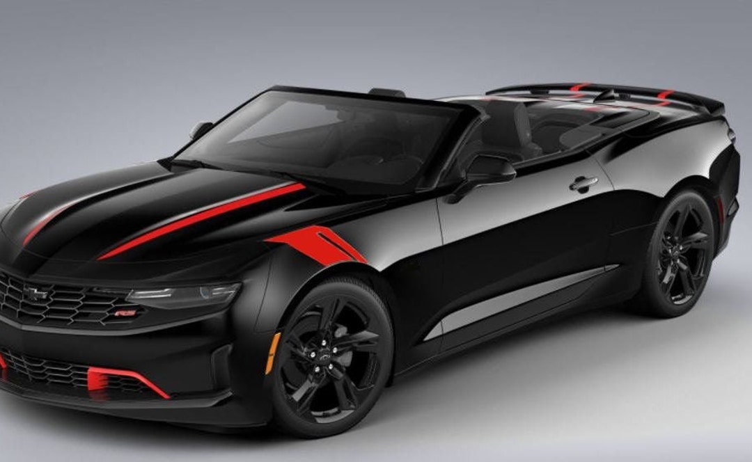 Spider Spikes Fits: 2019 - 2023 Camaro Graphic Decal Kit on 3M