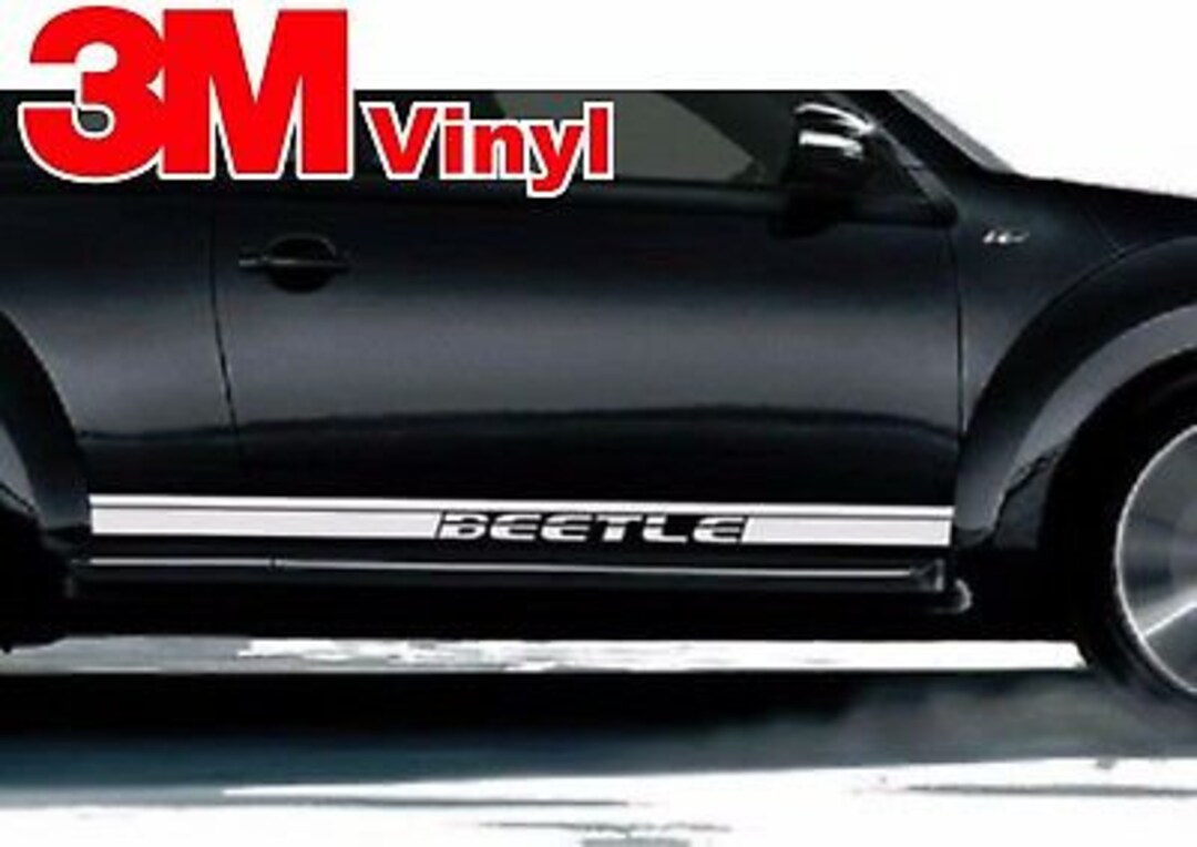 19982016 Volkswagen Beetle Rocker Panel Vinyl Graphics Decals Stripes
