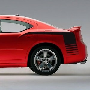 Side Strobe Stripe Fits: Dodge Charger 2006-2010 3M Vinyl Graphics Decal Hemi 3M Vinyl