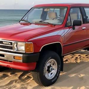 Vintage 1987 - 1988 Toyota SR5 4Runner Graphics Decal Sticker 3M