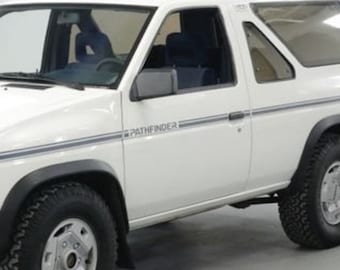 Vintage Side Stripes Fits: 1988 Nissan Pathfinder Truck Graphic Decal