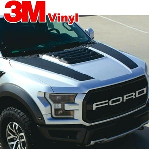 VELOCITOR Hood Stripe Fits ford Raptor 2019 - 2020 Graphic Decal on 3M Film