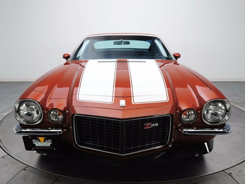 1970 1971 1972 1973 Camaro Z28 Rally Sport Rs Ss Super Sport Stencil Stripes Kit Etsy Canada