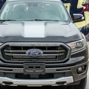 Vim Hood Stripe Fits 2019 - 2020 Ford Ranger Graphic Decal on 3M Vinly