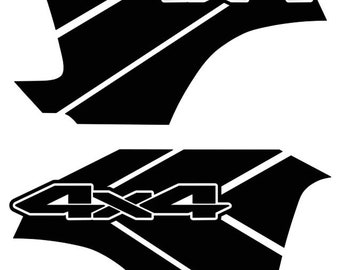 Rebel Bed Stripe Fits 2019 - 2022 Ram Rebel 4x4 Graphic Decal 3M Vinly