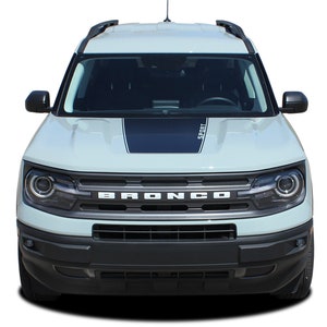 Rider Hood Stripe Fits: Ford Bronco Sport Graphic Decal on 3M Film