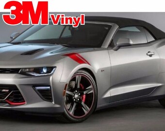 2016-18 Chevy Camaro Sixth 6th Generation Hash Marks RS SS Decals Stripes Kit
