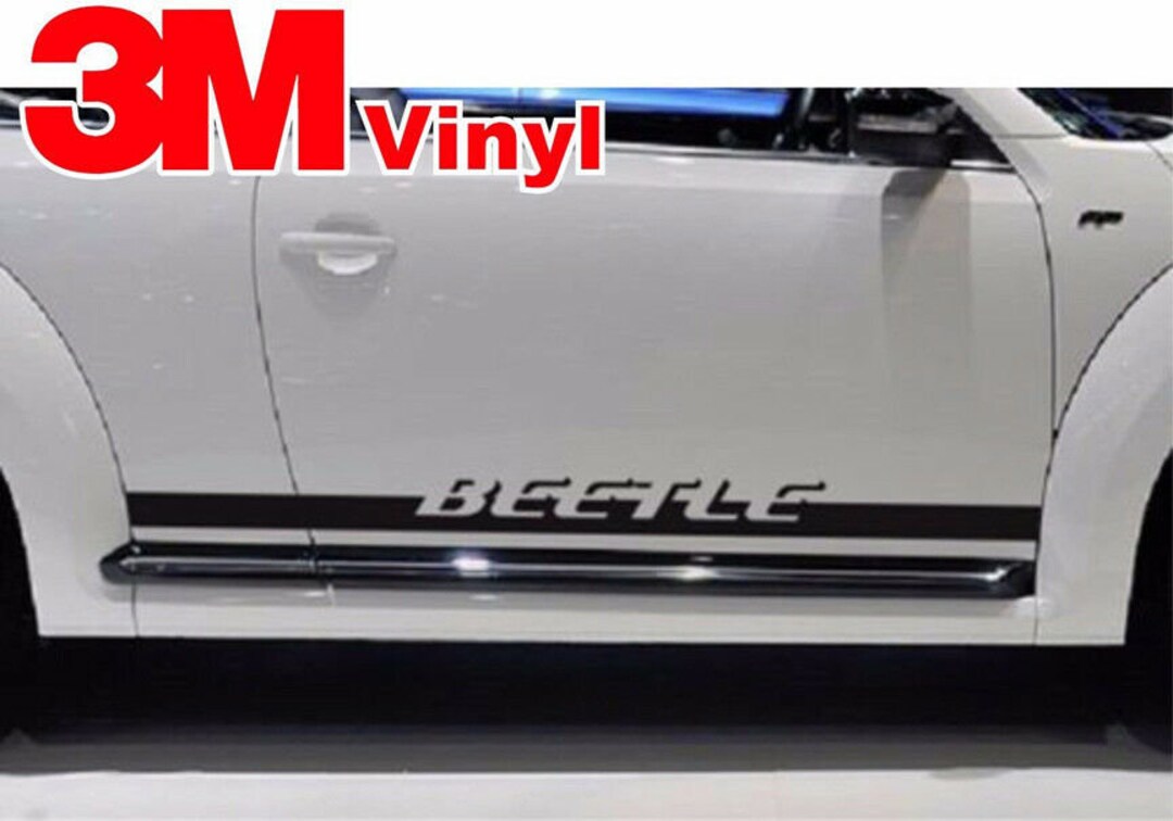 19982016 Volkswagen Beetle Rocker Panel Vinyl Graphics Decals Etsy