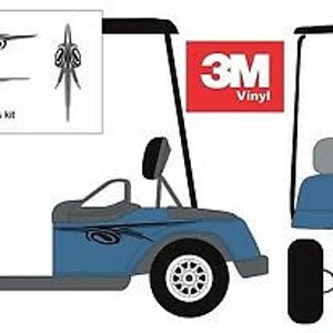 Etsy golf cart decals deals