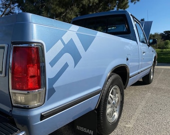 ST Bed Stripes Fits: Nissan Pickup Truck Graphic Decal Standard Cab