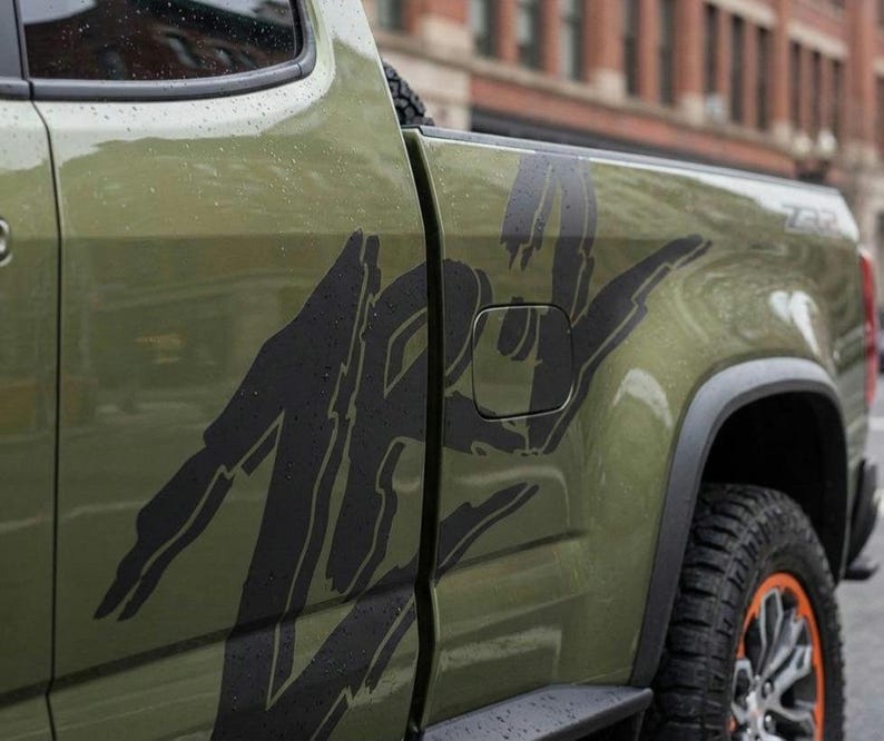 ZR2 OFFROAD Decal Graphic Stripe Extream Fits: Colorado S10 GMC Sonoma ...