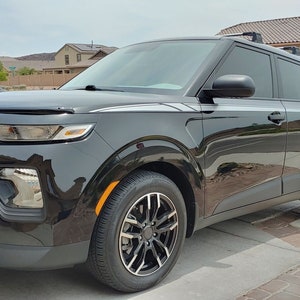 Body Stripe Fits: 2020 - 2024 Kia Soul 3M Graphic Decal Film.
