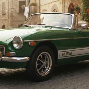 1974-1980 MG MGB Lower Rocker Side Stripe Decal Graphic Kit GT