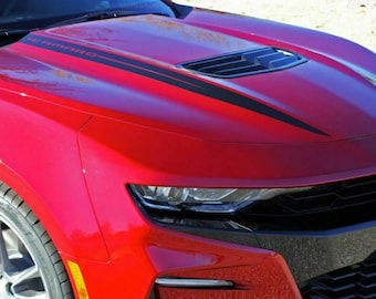 Haube Witwe Spike Aufkleber passend für: 2019 2023 Chevy Chevy Grafiken Streifen 3 M