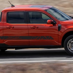 Break Stripe Fits: Ford Maverick Truck Side Graphic Decal on 3M Film