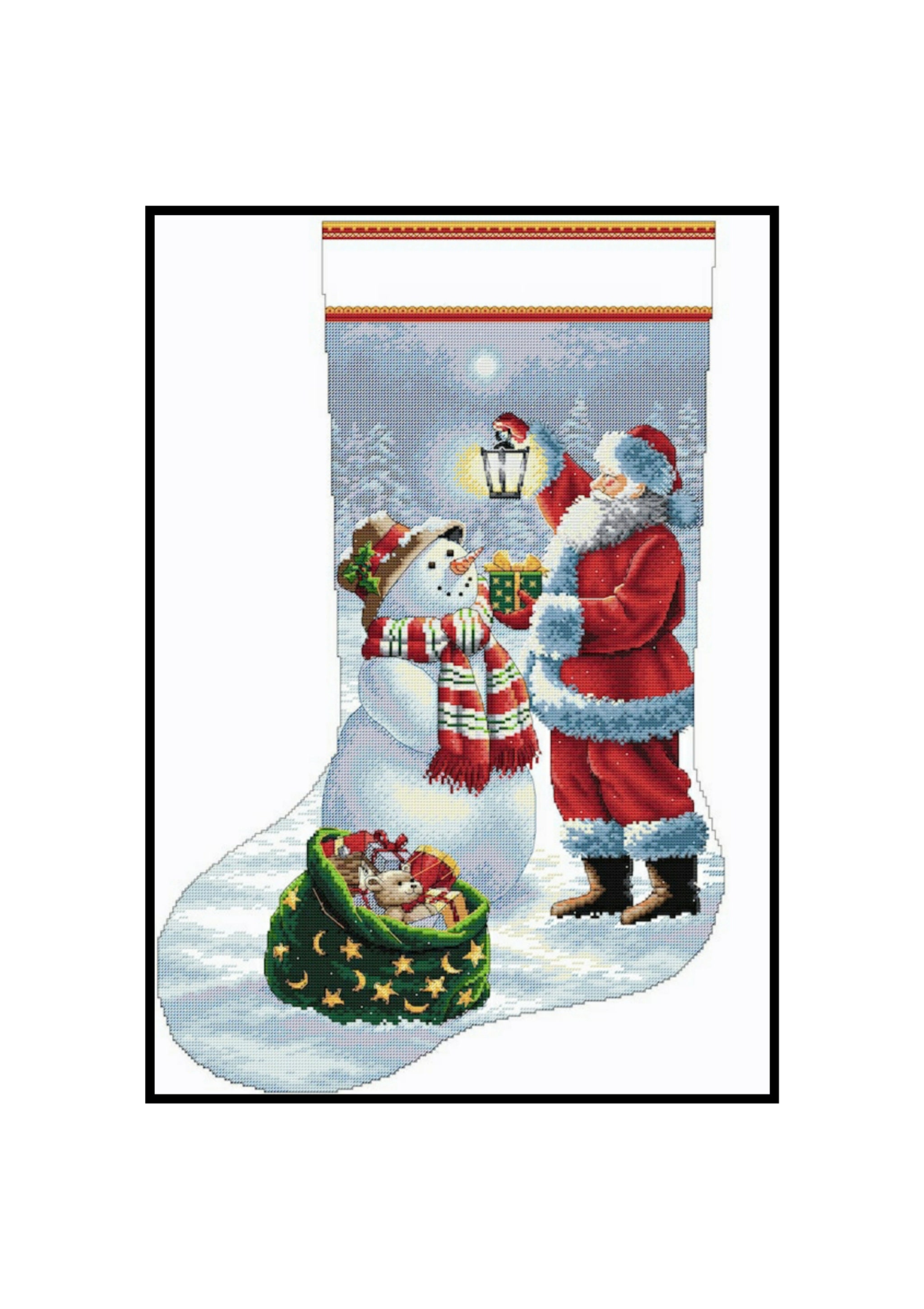 Original Design Needlepoint Christmas Stockings Delivery Date 2026