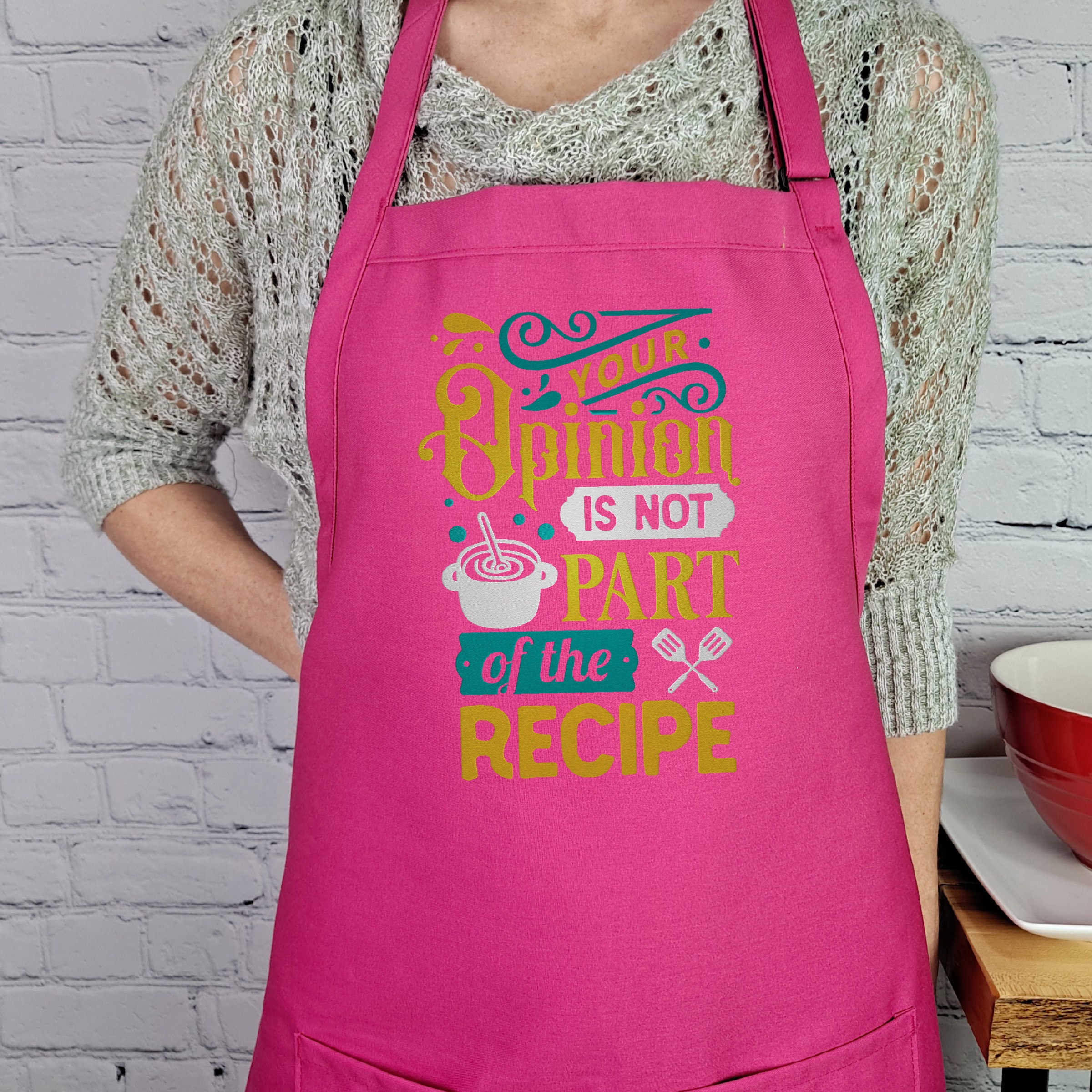 Funny Apron Your Opinion Kitchen Apron Sarcastic Cooking Humor - Etsy