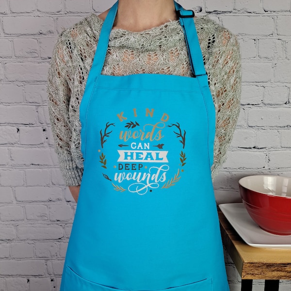 Apron With Words Etsy