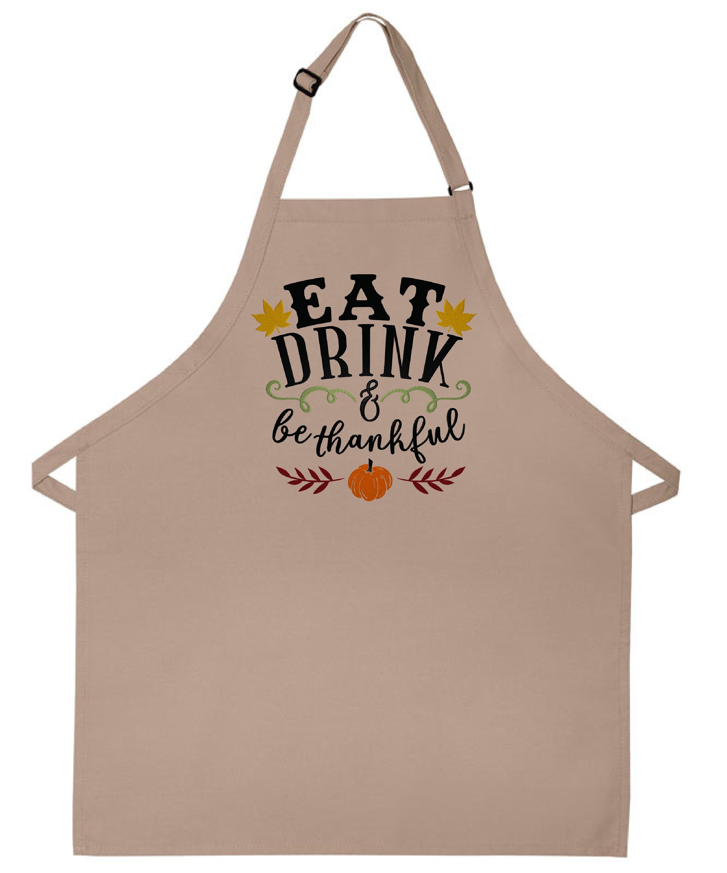 Thanksgiving apron Be Thankful Apron with pockets and Etsy