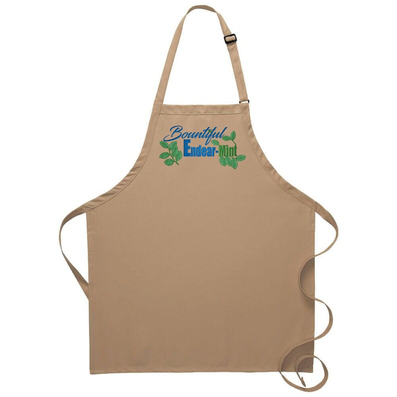 theThreadedStitchCo Embroidery Cooking Apron - Thumbnail 2