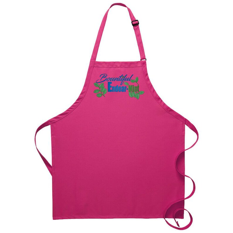 theThreadedStitchCo Embroidery Cooking Apron - Thumbnail 4