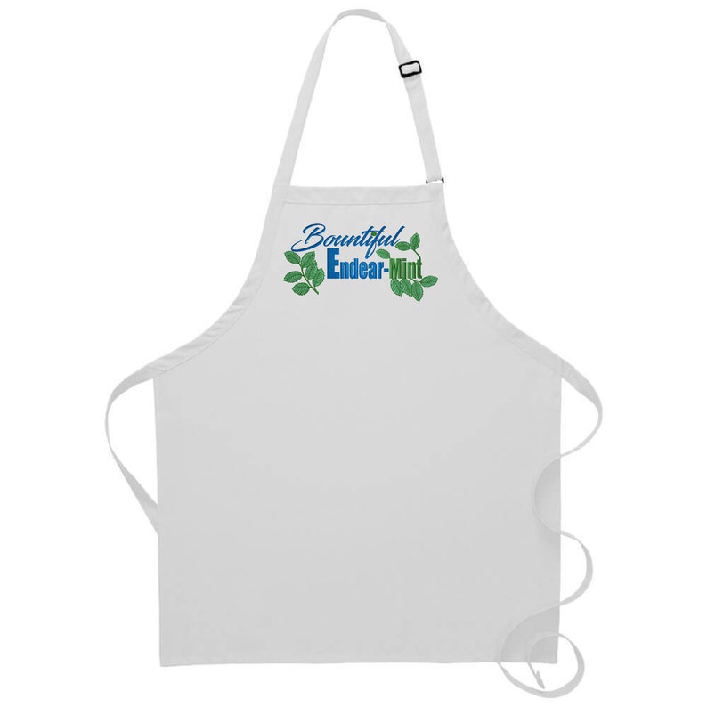 theThreadedStitchCo Embroidery Cooking Apron - Thumbnail 3