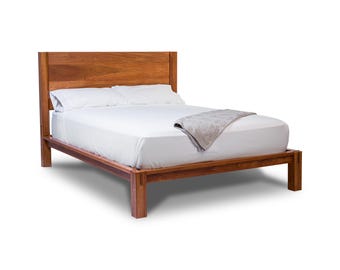 The Kumi Bed *Headboard Model* Japanese Joinery Hardwood Bed Frame Tool-Free & Hardware-Free Assembly