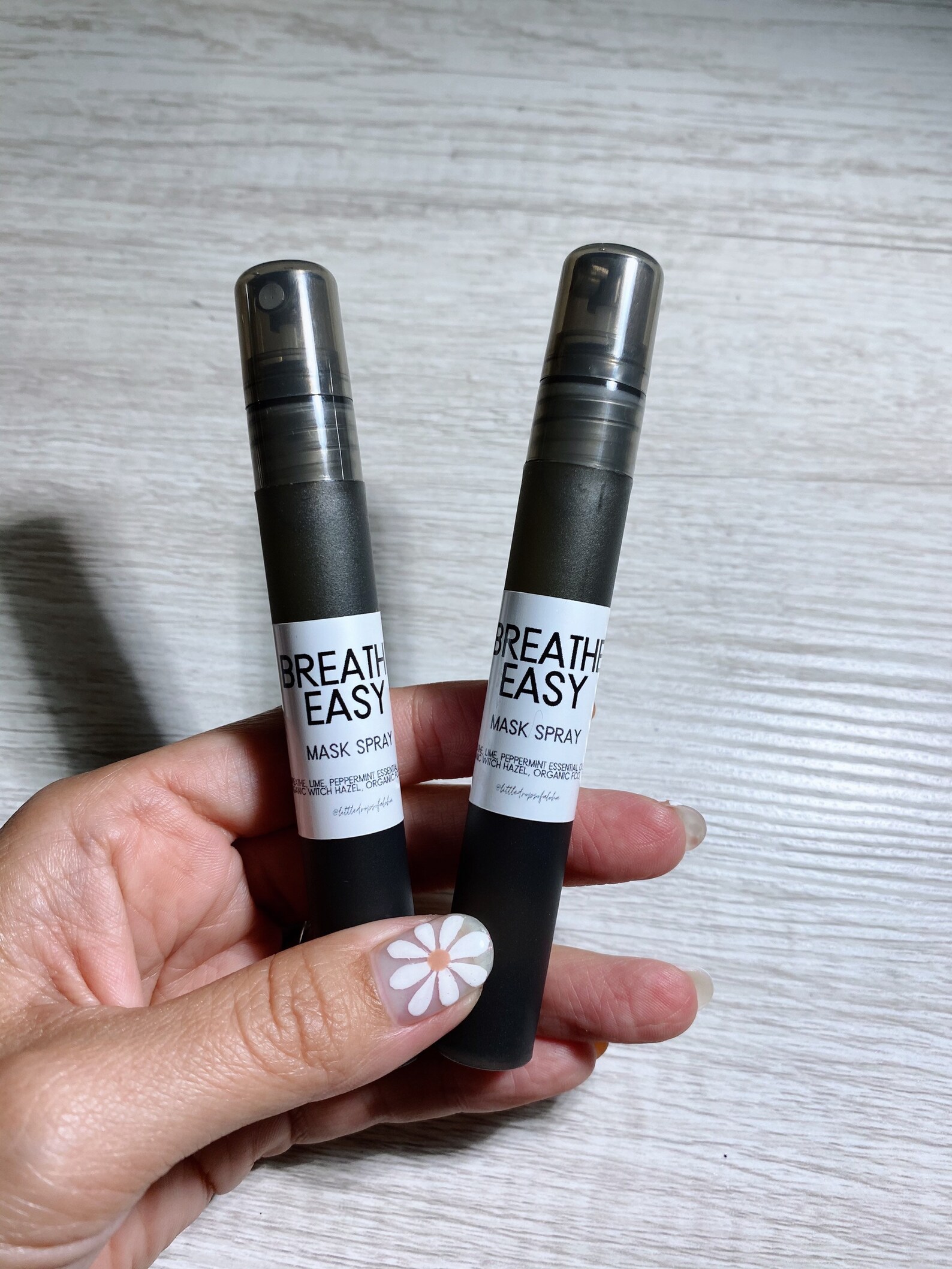 Organic Nontoxic Breathe Easy Mask Spray Plastic Colored 10ml Etsy