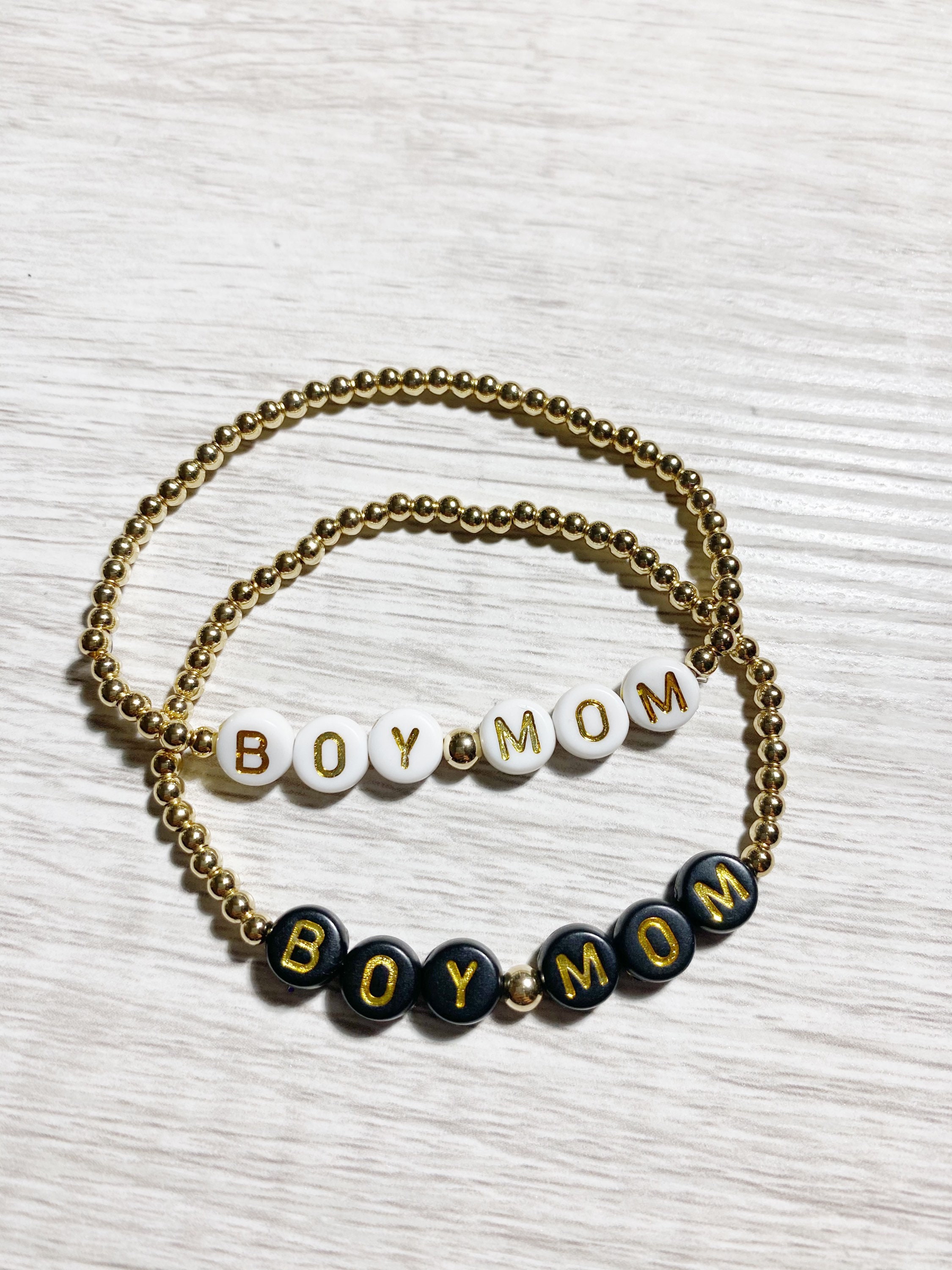 Boy Mom / Girl Mom Bracelet Custom Size 14K Gold Filled 3mm Etsy