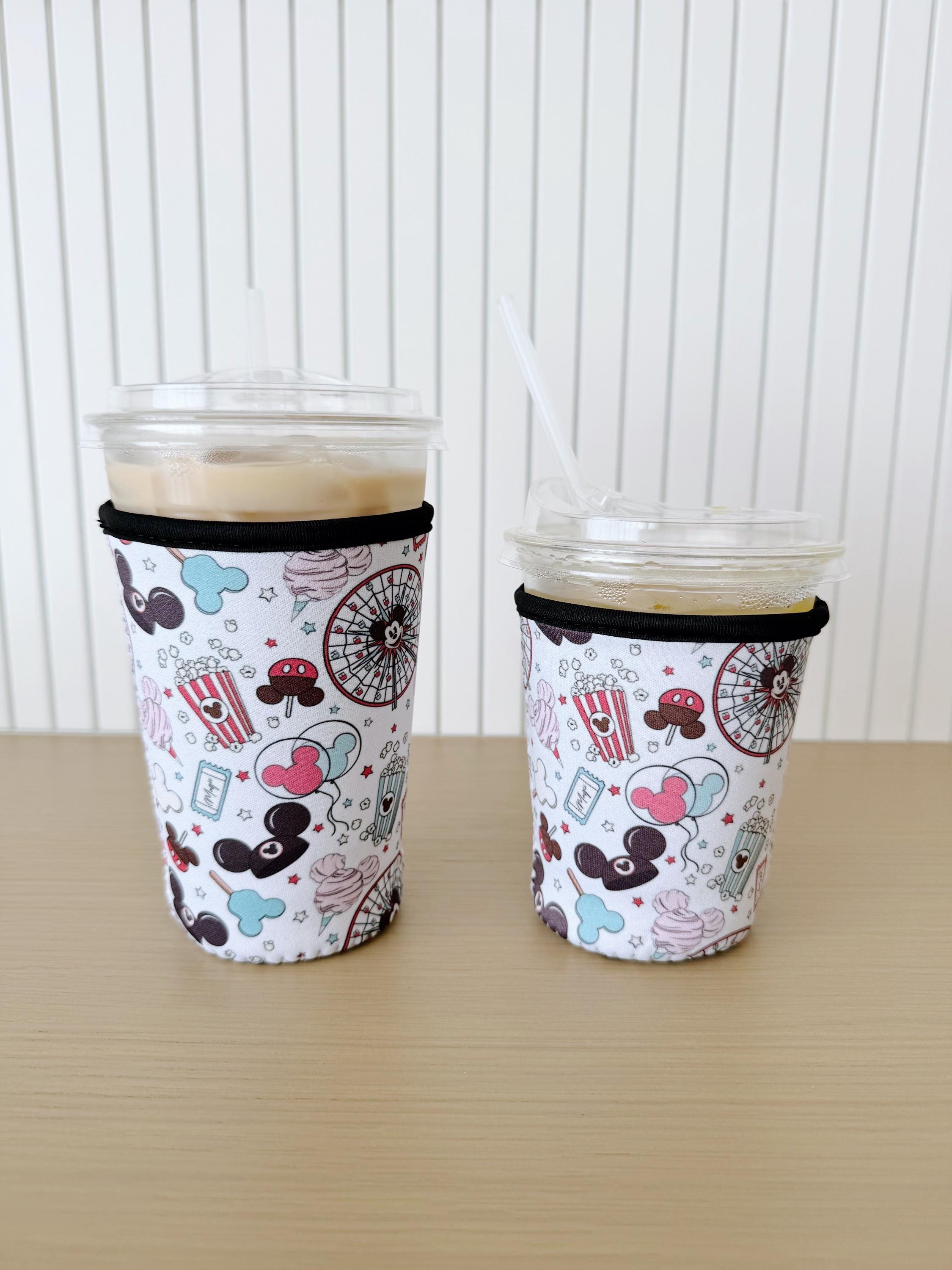 Magical Parks Disney Drink Sleeve Cup Holder Neoprene Insulated