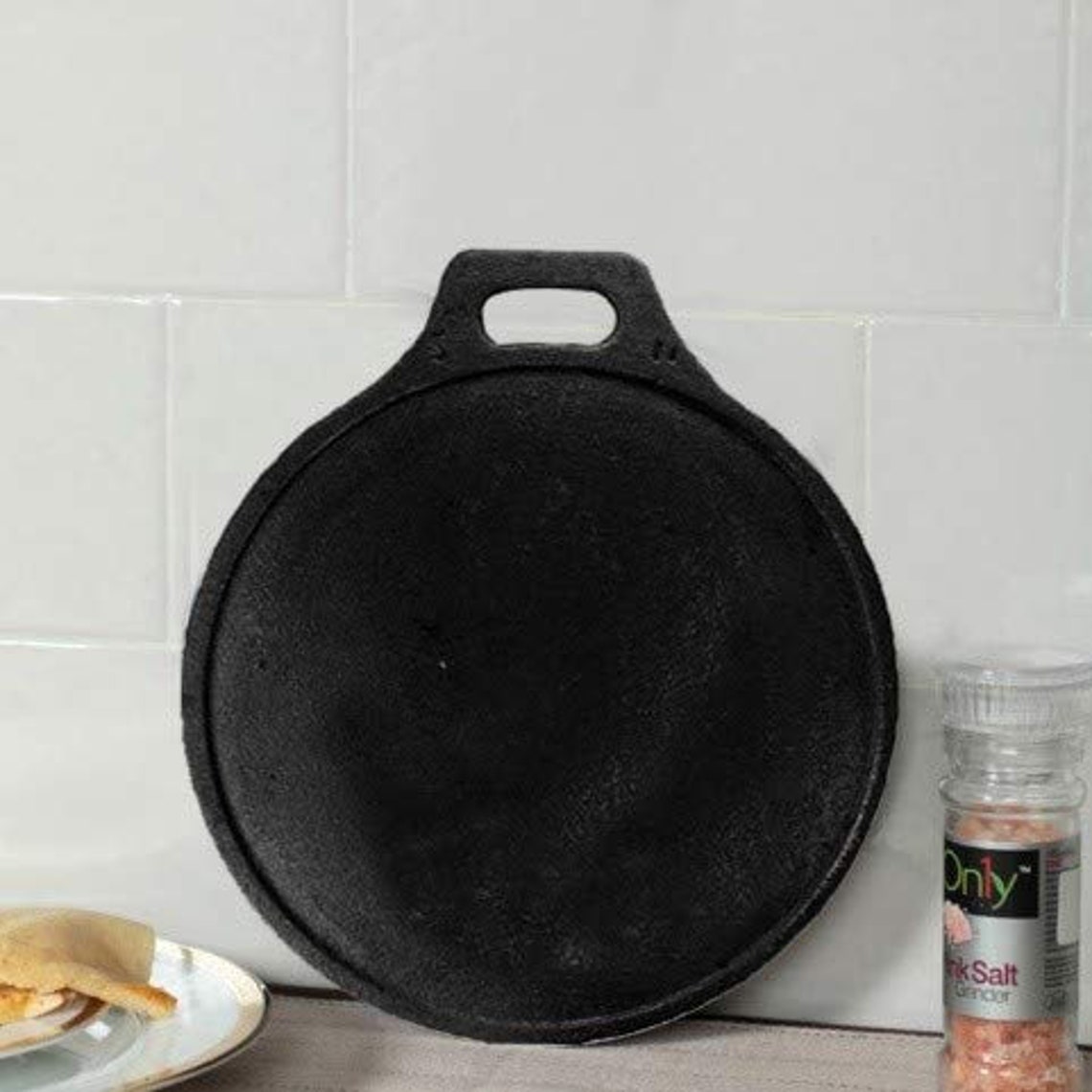 Cast Iron Cookware Roti/Dosa Tawa Pre Seasoned 11 Inch Etsy
