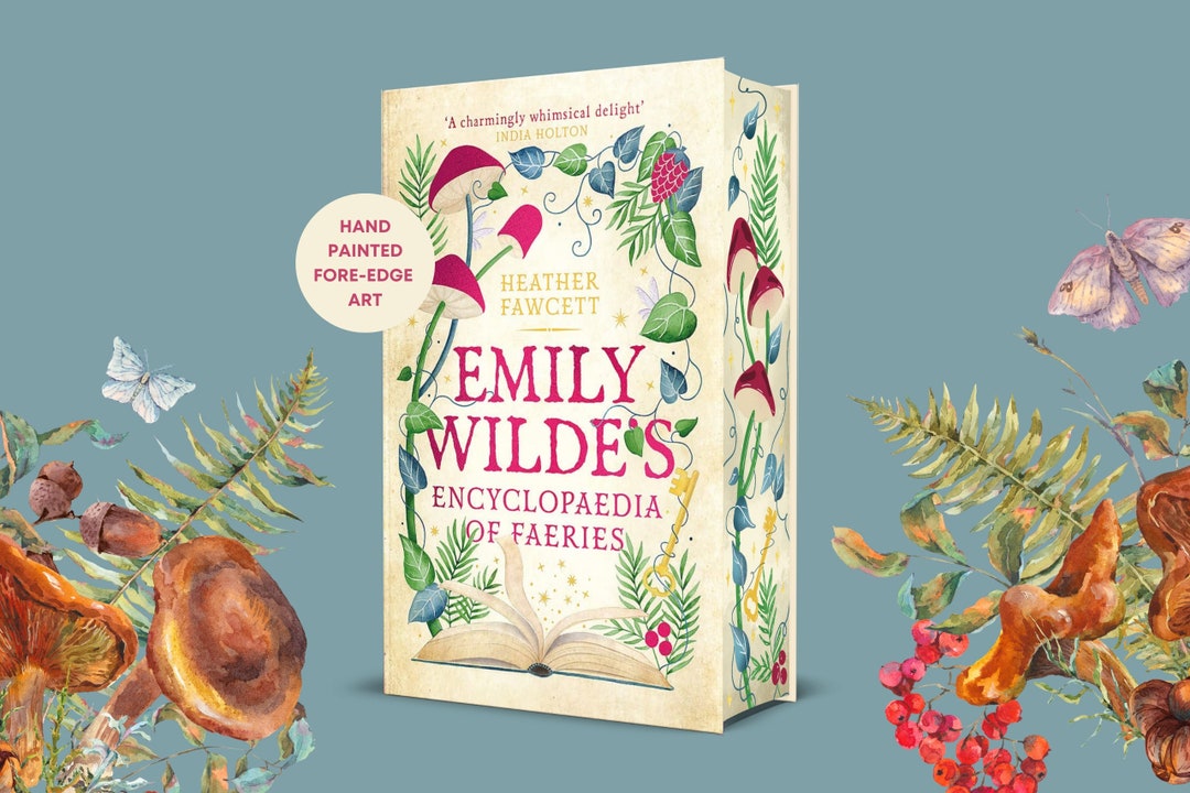 Emily Wilde's Encyclopaedia of Faeries Fore-edge Art - Etsy