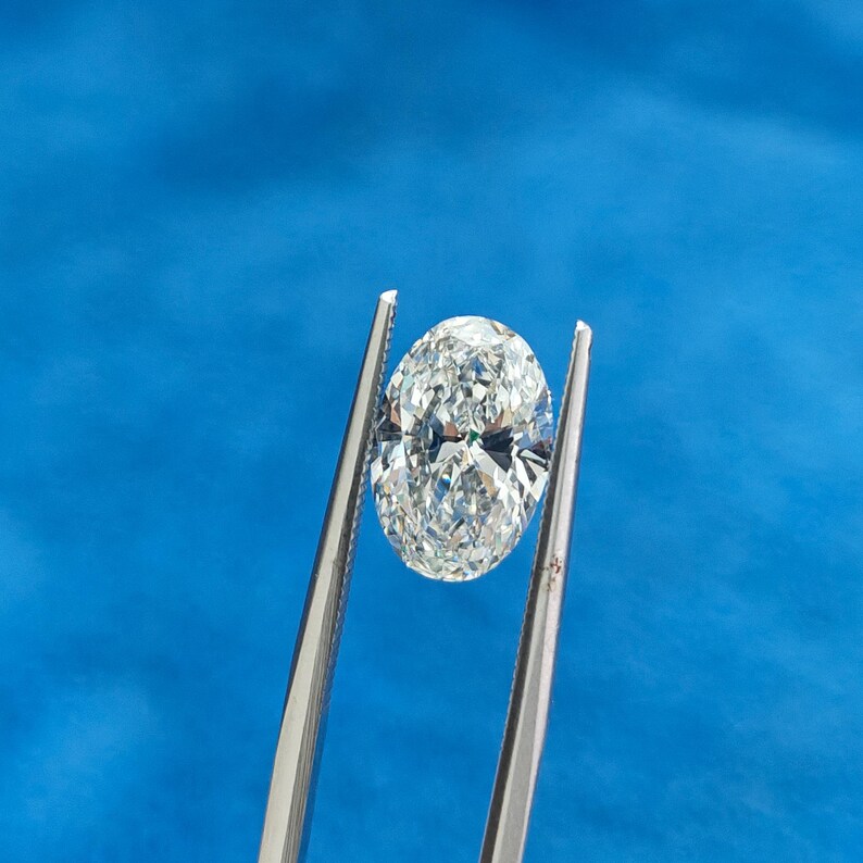 Oval Cut Lab Created Diamond for Custom Engagement Ring, 3.00 CT Lab Grown Diamond E/F, VVS2/VS1 Diamond for Women, Birthday Gift, Anniversary Gift for Her, Lab Grown Diamond, Oval Shape Diamond, Man Made Diamond, Conflict Free Diamond, Loose Diamond for Ring, Gift for Women, Oval Diamond Ring, Customized Diamond Ring, Womens Day, Womens Day Sale